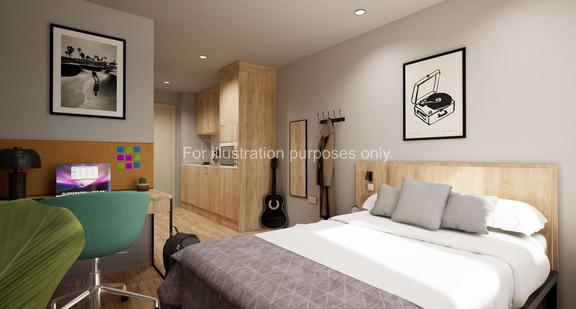 1 bedroom student apartment in Town Centre, Lancaster