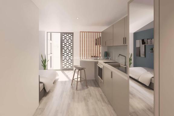 1 bedroom student apartment in Rusholme, Manchester