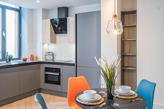 2 bedroom student apartment in Salford, Manchester
