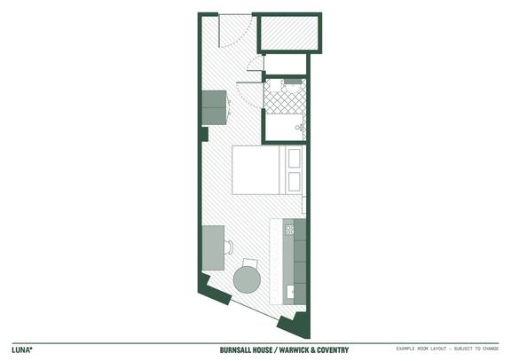 1 bedroom student apartment in Earlsdon, Coventry