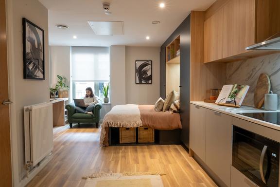 1 bedroom student apartment in Hockley, Nottingham