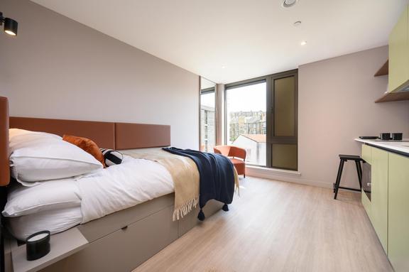 1 bedroom student apartment in New Town, Edinburgh