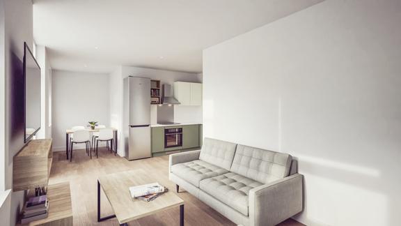 2 bedroom student apartment in Edgbaston, Birmingham
