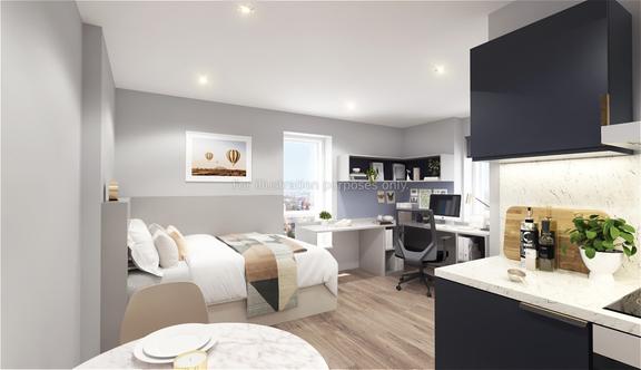 1 bedroom student apartment in City Centre, Glasgow