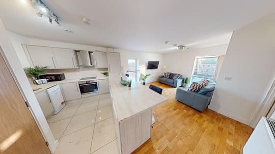 4 bedroom student apartment in City Centre, Nottingham