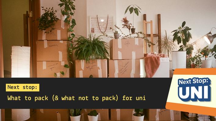 What to Pack for Uni