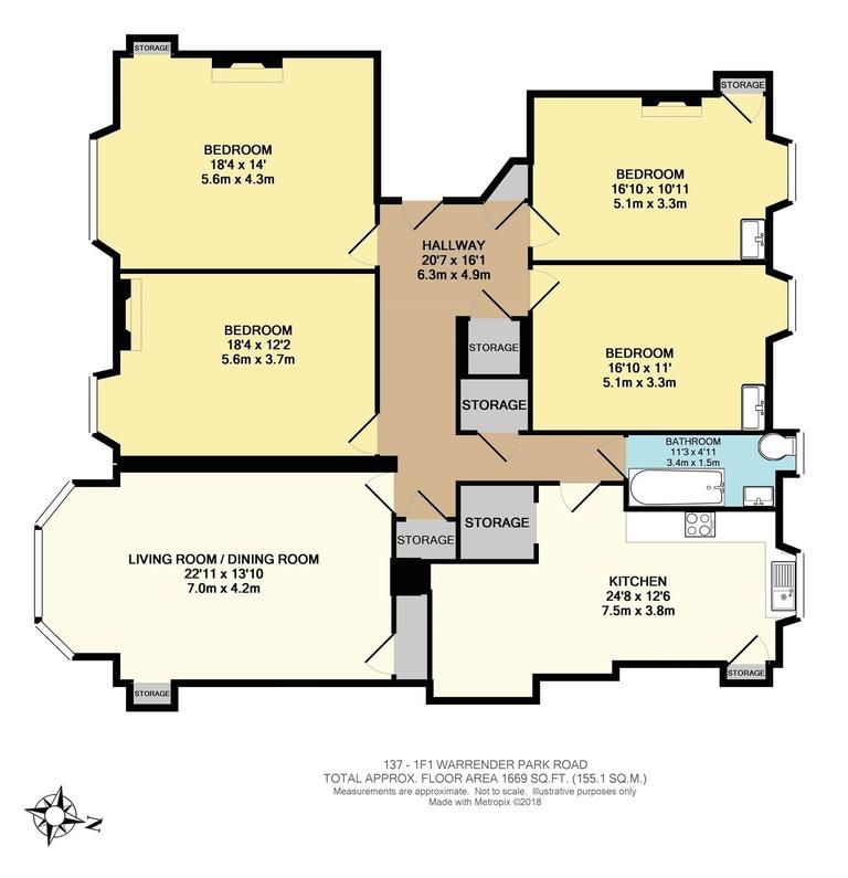 (1F1) Warrender Park Road, Marchmont, Edinburgh, EH9 1DS