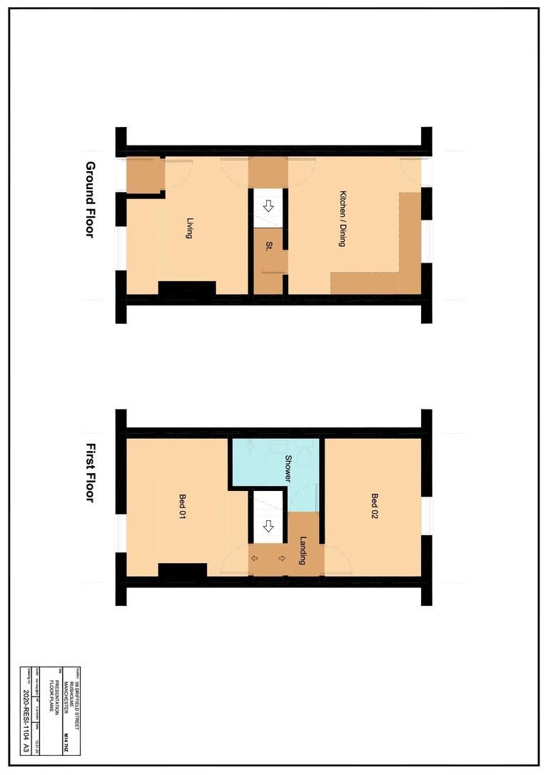 2 bedroom house for rent Driffield Street Rusholme Manchester, M14 7HZ UniHomes